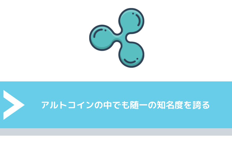 アルトコインの中でも随一の知名度を誇る
